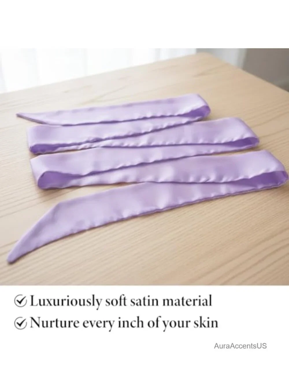 4 Satin Sash Belts 75x2